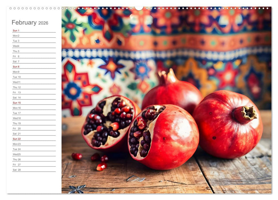 Superfood Dreams - AI art for gourmets (CALVENDO Monthly Calendar 2026)