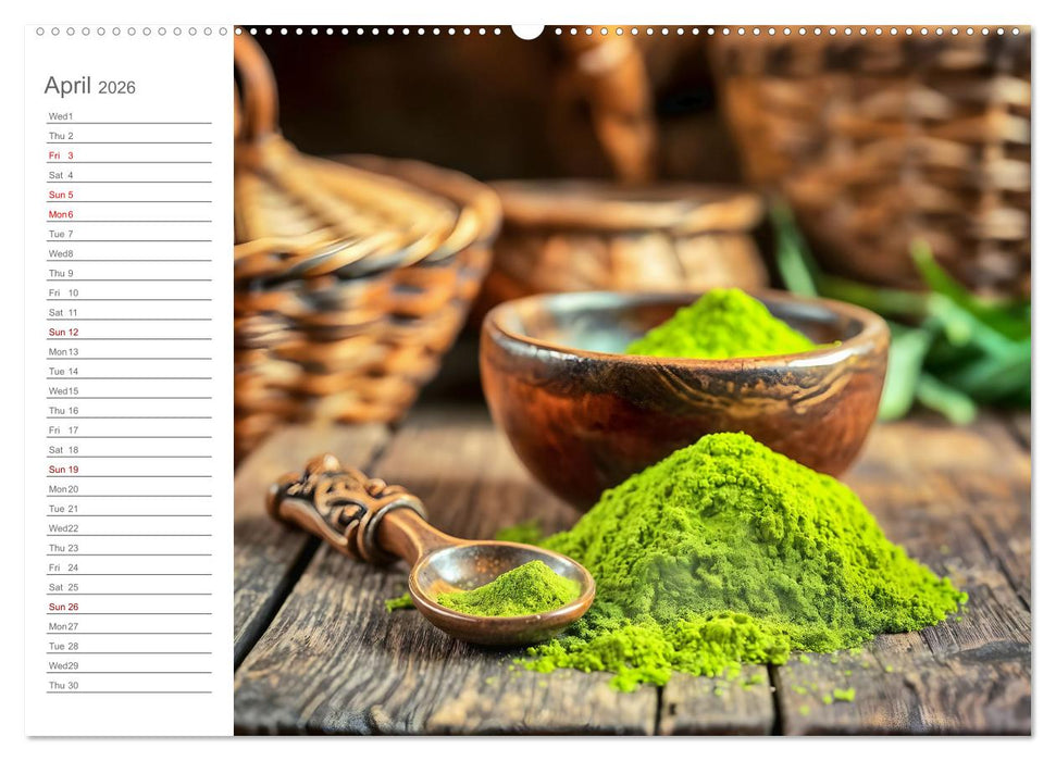 Superfood Dreams - AI art for gourmets (CALVENDO Premium-Calendar 2026)