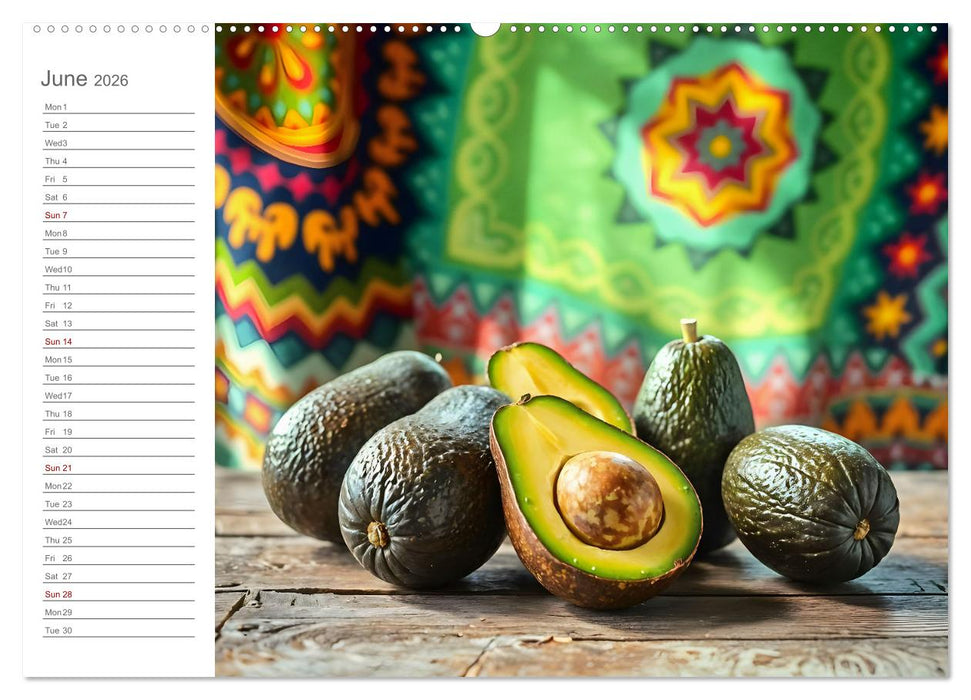 Superfood Dreams - AI art for gourmets (CALVENDO Premium-Calendar 2026)