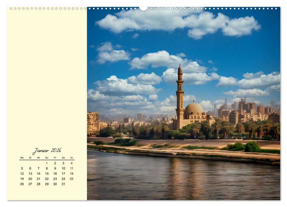 Momente in Ägypten (CALVENDO Wandkalender 2026)