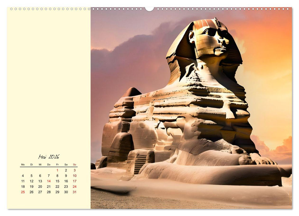 Momente in Ägypten (CALVENDO Premium Wandkalender 2026)