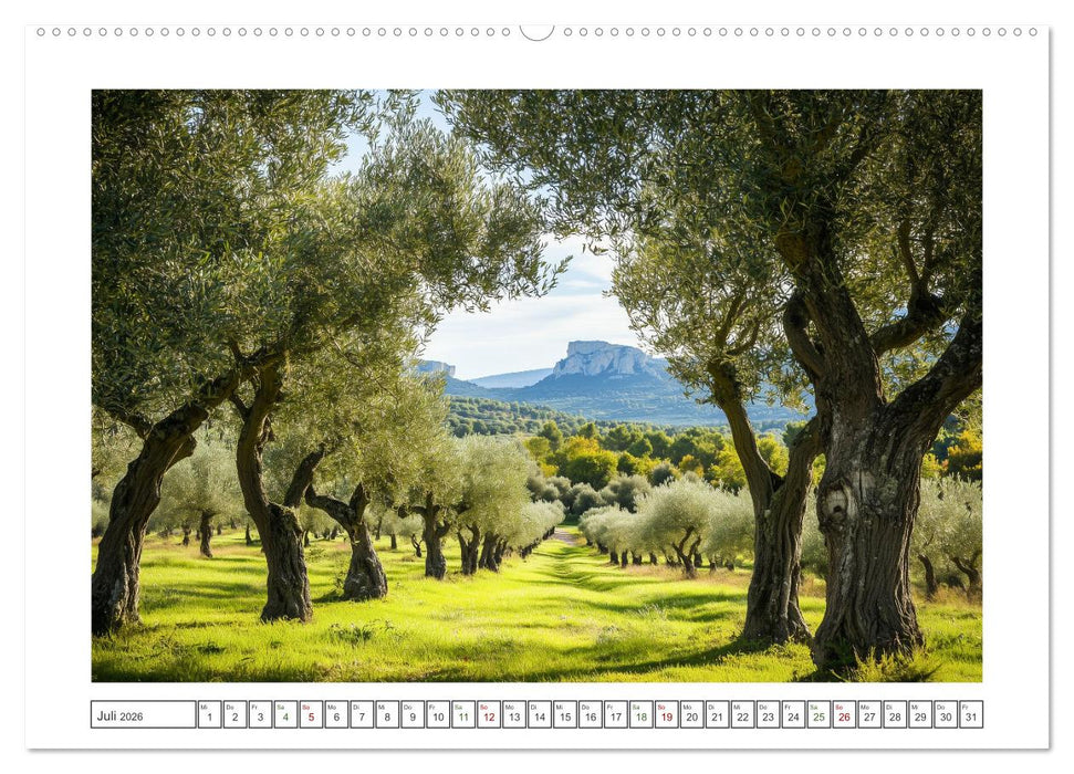Die Magie Südfrankreichs (CALVENDO Premium Wandkalender 2026)