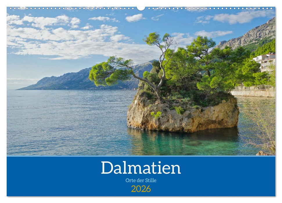 Dalmatien - Stille Orte (CALVENDO Wandkalender 2026)