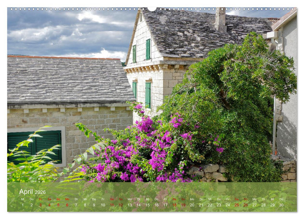 Dalmatien - Stille Orte (CALVENDO Wandkalender 2026)