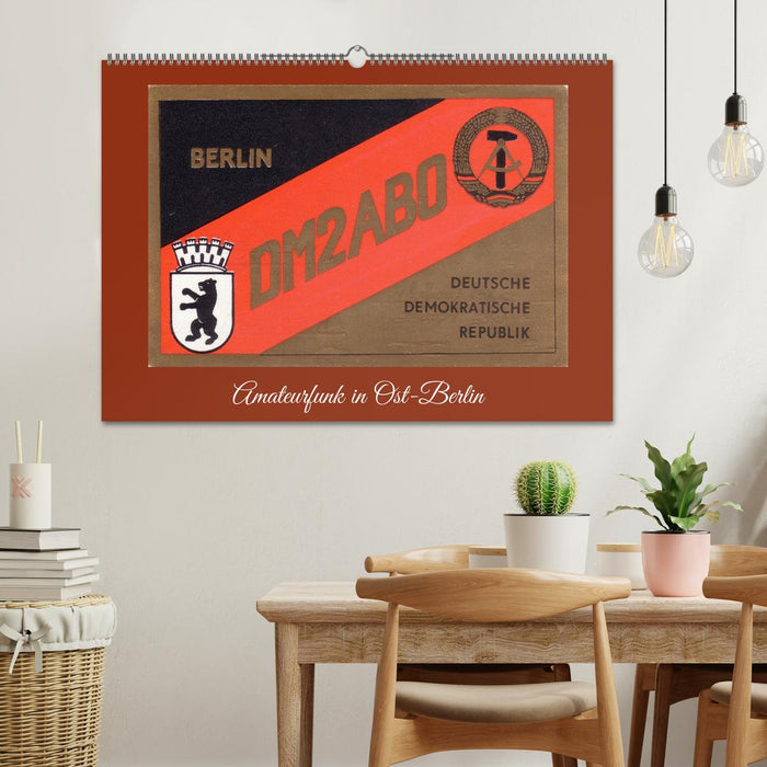 Amateurfunk in Ost-Berlin (CALVENDO Wandkalender 2026)