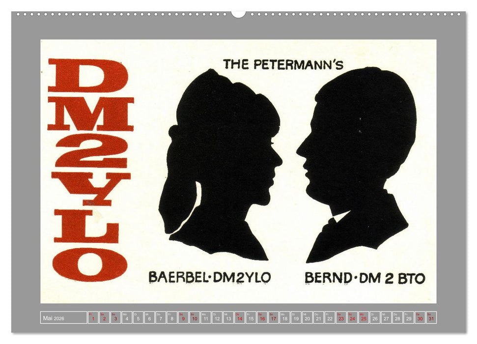 Amateurfunk in Ost-Berlin (CALVENDO Wandkalender 2026)