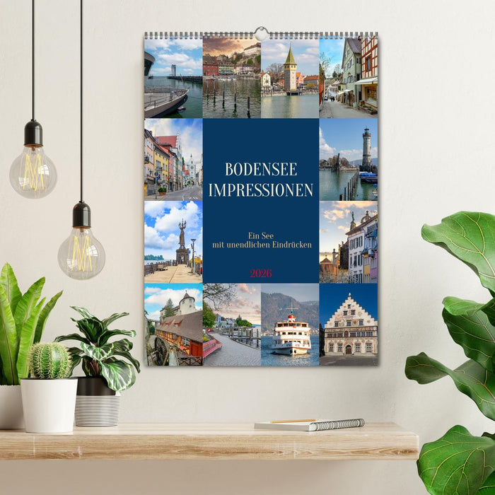 Bodensee Impressionen (CALVENDO Wandkalender 2026)