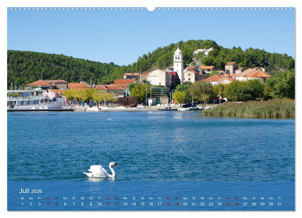 Dalmatien - Stille Orte (CALVENDO Premium Wandkalender 2026)