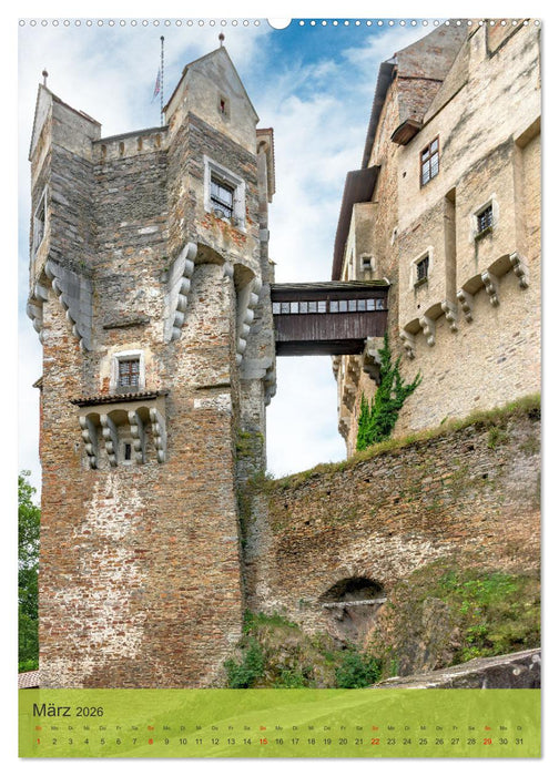 Burgen in Tschechien (CALVENDO Wandkalender 2026)