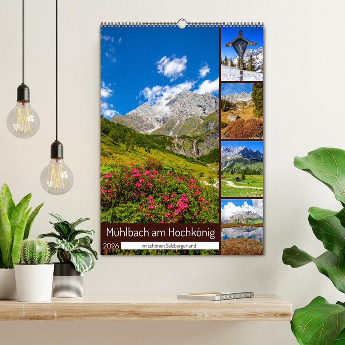 Mühlbach am Hochkönig (CALVENDO Wandkalender 2026)