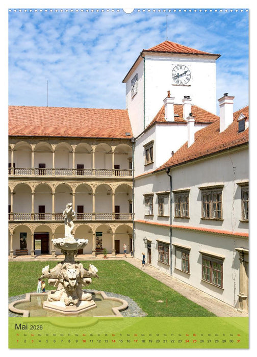 Burgen in Tschechien (CALVENDO Premium Wandkalender 2026)