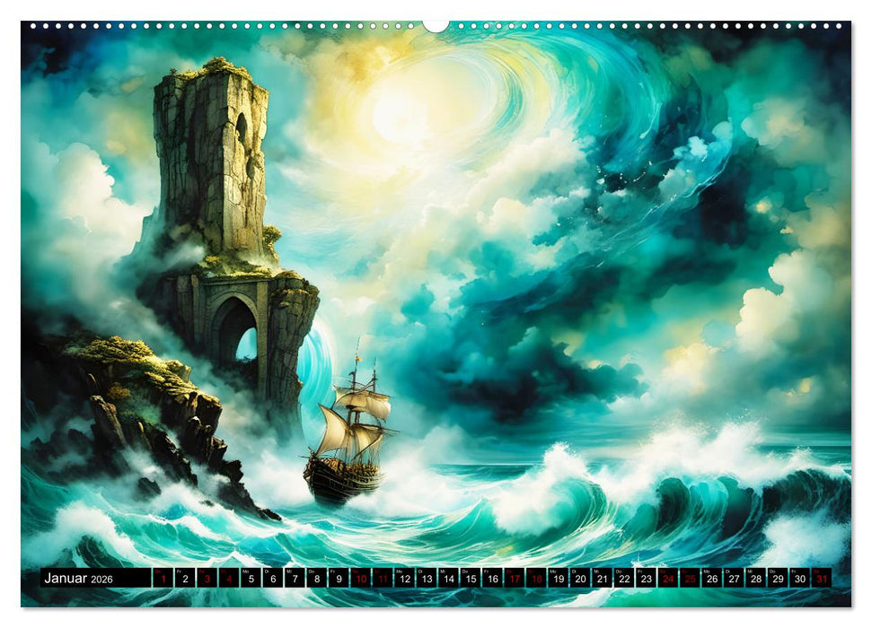 Zeitlose Zeugen der Meere (CALVENDO Wandkalender 2026)