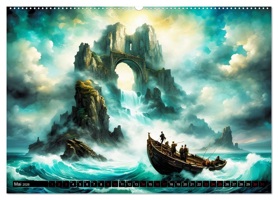 Zeitlose Zeugen der Meere (CALVENDO Wandkalender 2026)