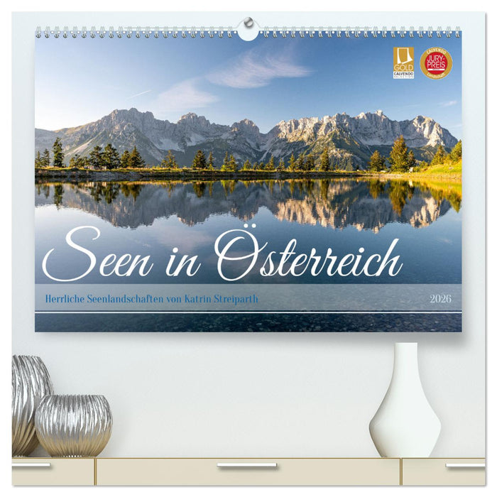 Seen in Österreich (CALVENDO Premium Wandkalender 2026)