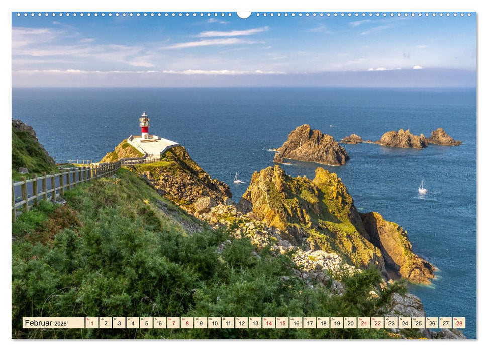 Nordspanien, Meer, endlose Strände, Geschichte und Kultur by VogtArt (CALVENDO Wandkalender 2026)