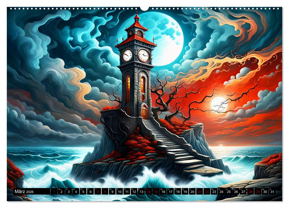 Zeitlose Zeugen der Meere (CALVENDO Premium Wandkalender 2026)