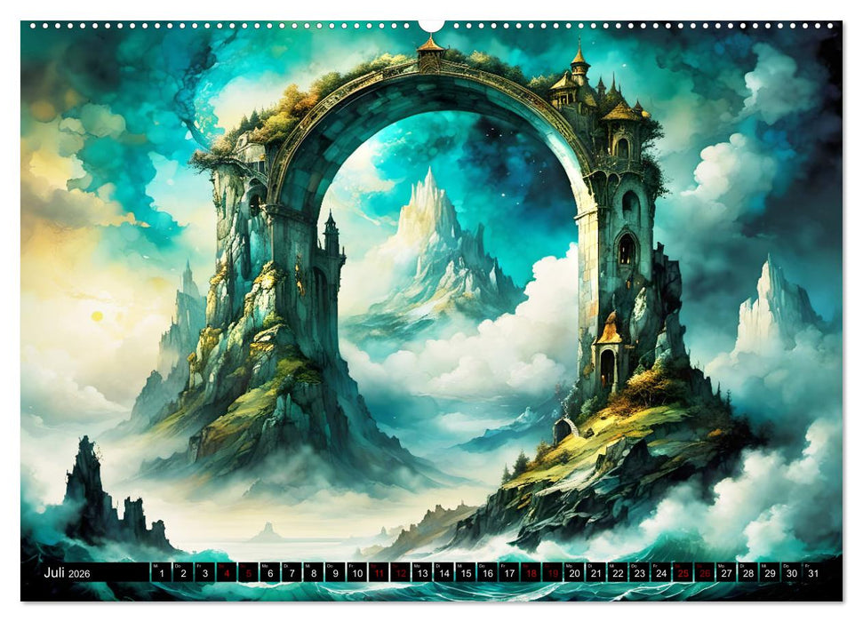 Zeitlose Zeugen der Meere (CALVENDO Premium Wandkalender 2026)