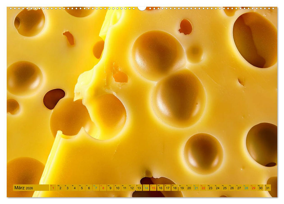Gourmet Käse - und Weingenuss (CALVENDO Wandkalender 2026)