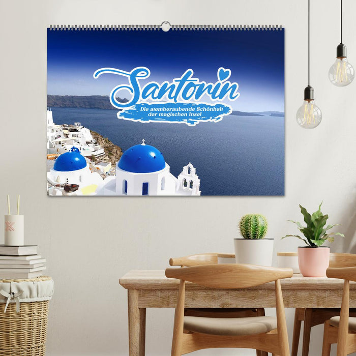 SANTORIN – Die atemberaubende Schönheit der magischen Insel (CALVENDO Wandkalender 2026)