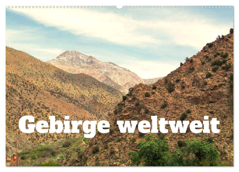 Gebirge weltweit (CALVENDO Wandkalender 2026)