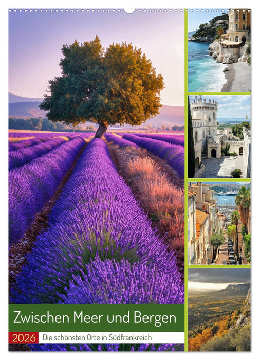 Zwischen Meer und Bergen (CALVENDO Wandkalender 2026)
