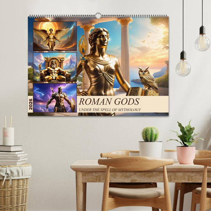 Roman Gods - under the spell of mythology (CALVENDO Monthly Calendar 2026)