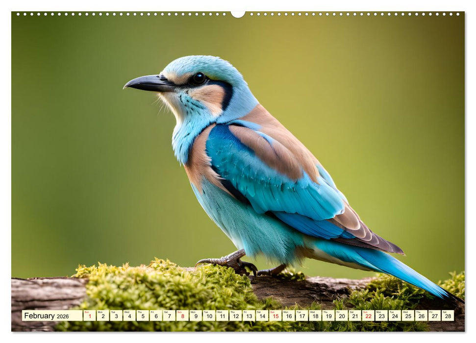 Africa's diverse birdlife (CALVENDO Monthly Calendar 2026)