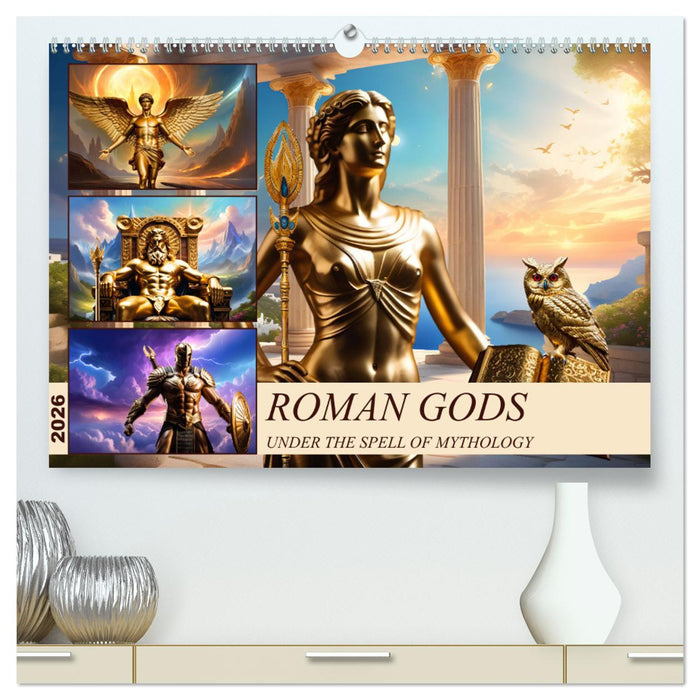 Roman Gods - under the spell of mythology (CALVENDO Premium-Calendar 2026)