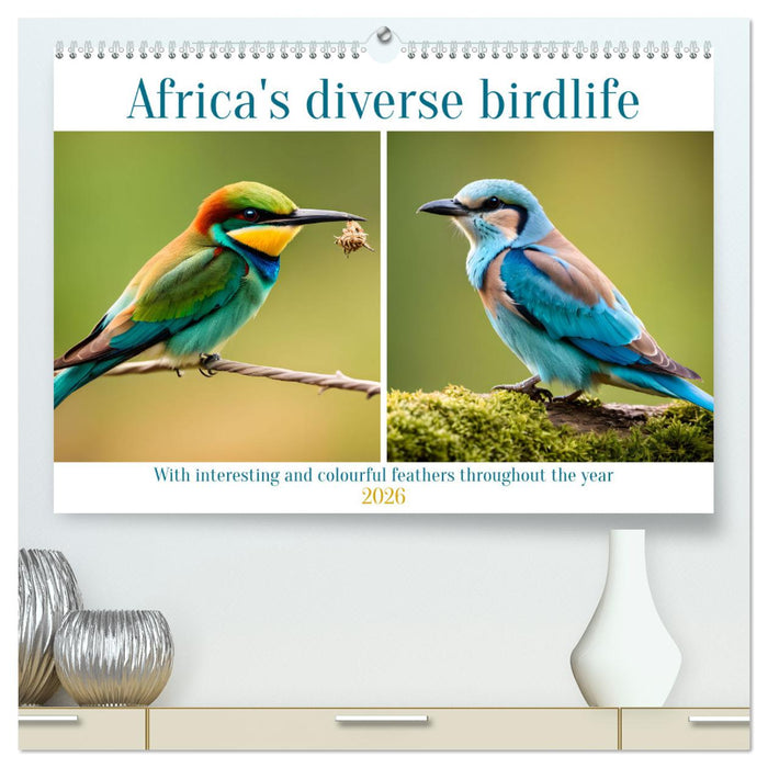Africa's diverse birdlife (CALVENDO Premium-Calendar 2026)