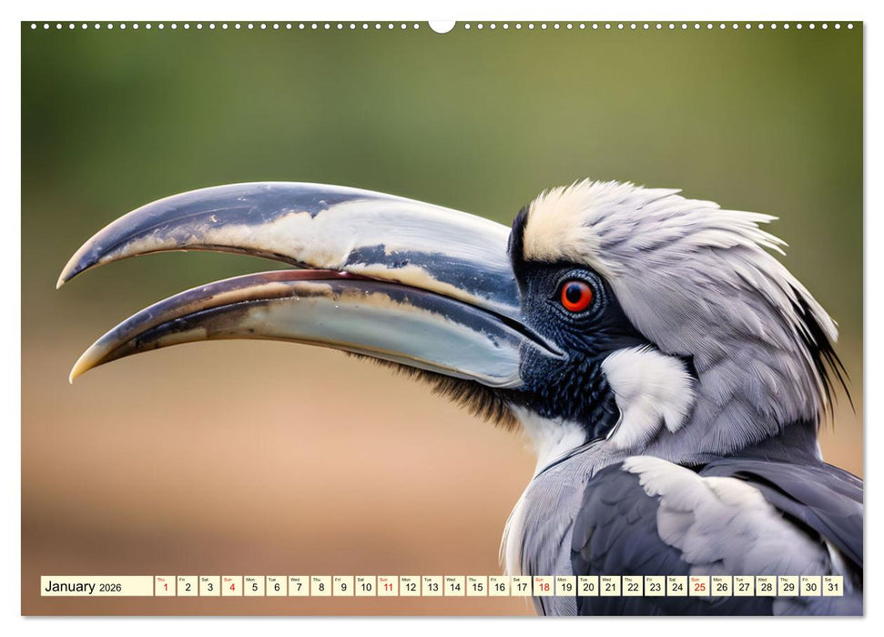 Africa's diverse birdlife (CALVENDO Premium-Calendar 2026)