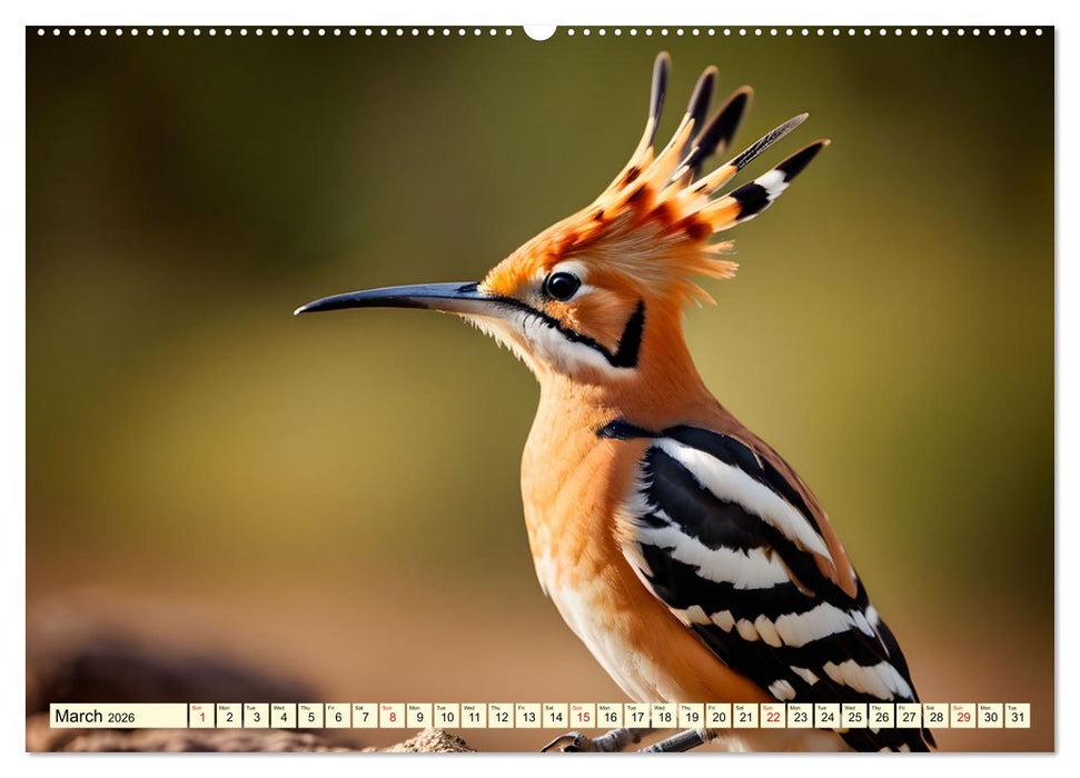 Africa's diverse birdlife (CALVENDO Premium-Calendar 2026)
