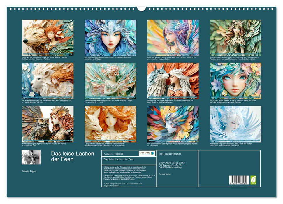 Das leise Lachen der Feen (CALVENDO Wandkalender 2026)
