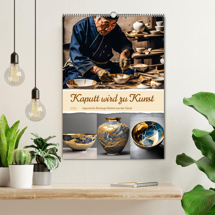 Kaputt wird zu Kunst (CALVENDO Wandkalender 2026)