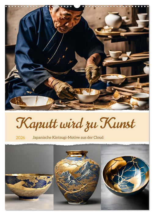Kaputt wird zu Kunst (CALVENDO Wandkalender 2026)