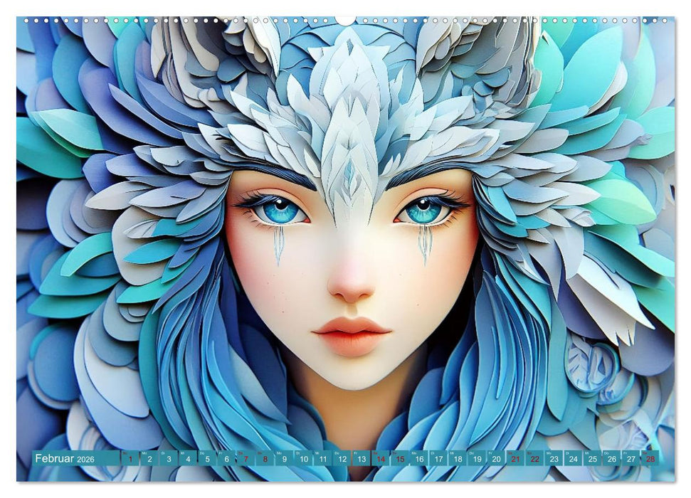 Das leise Lachen der Feen (CALVENDO Premium Wandkalender 2026)