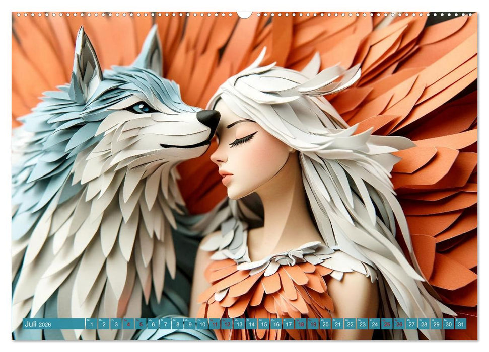 Das leise Lachen der Feen (CALVENDO Premium Wandkalender 2026)