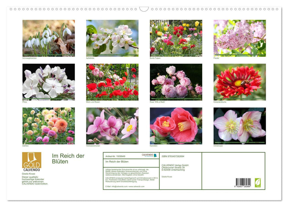 Im Reich der Blüten (CALVENDO Wandkalender 2026)