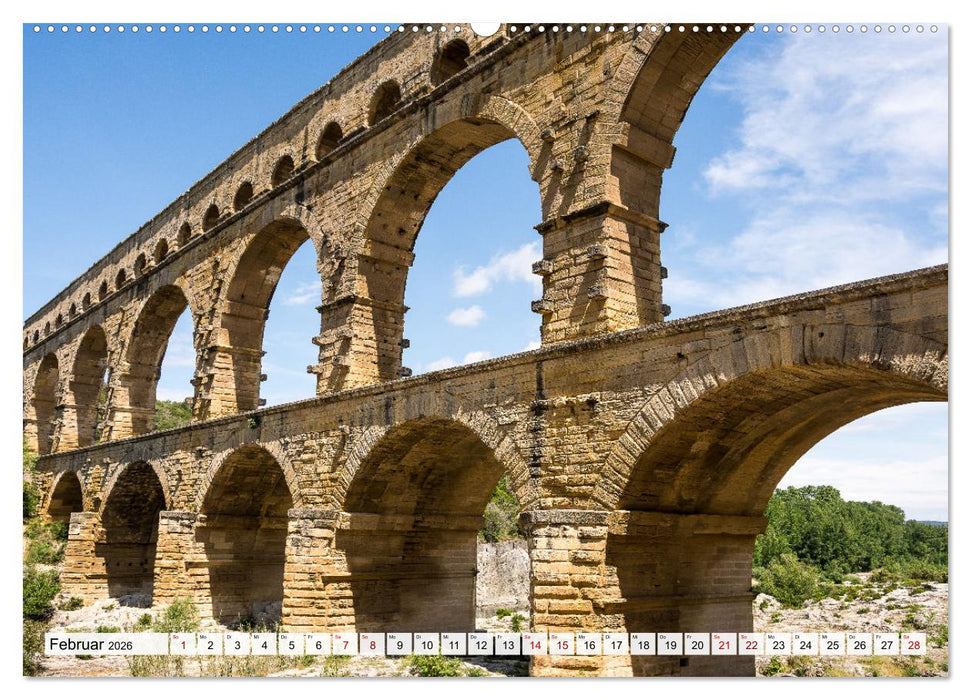 Südfrankreich - Bezaubernde Region mit malerischer Vielfalt (CALVENDO Premium Wandkalender 2026)