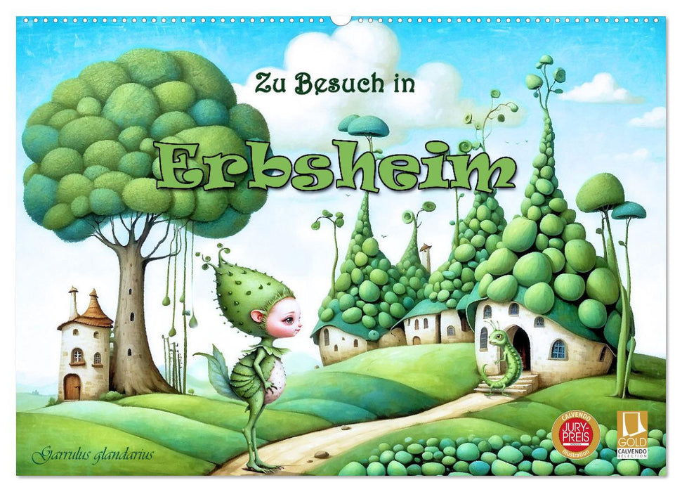 Zu Besuch in Erbsheim (CALVENDO Wandkalender 2026)