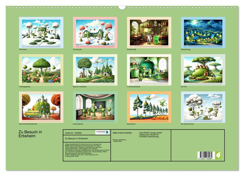 Zu Besuch in Erbsheim (CALVENDO Wandkalender 2026)