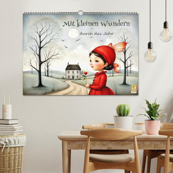 Mit kleinen Wundern durch das Jahr (CALVENDO Wandkalender 2026)
