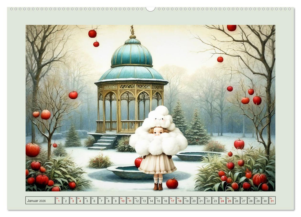 Mit kleinen Wundern durch das Jahr (CALVENDO Wandkalender 2026)