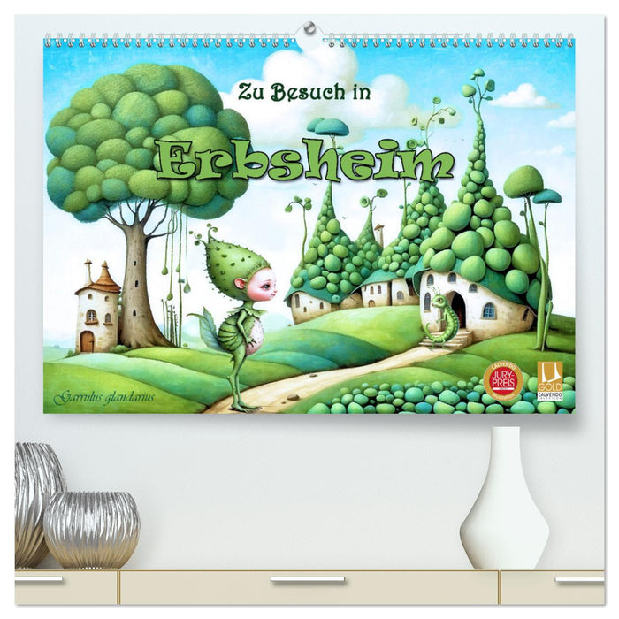 Zu Besuch in Erbsheim (CALVENDO Premium Wandkalender 2026)
