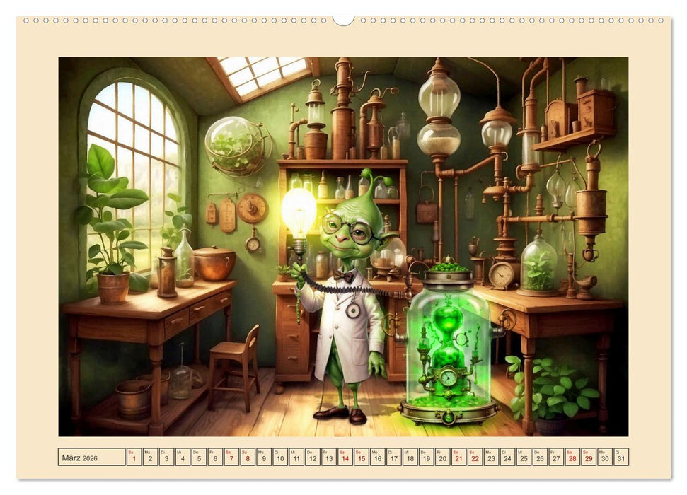 Zu Besuch in Erbsheim (CALVENDO Premium Wandkalender 2026)