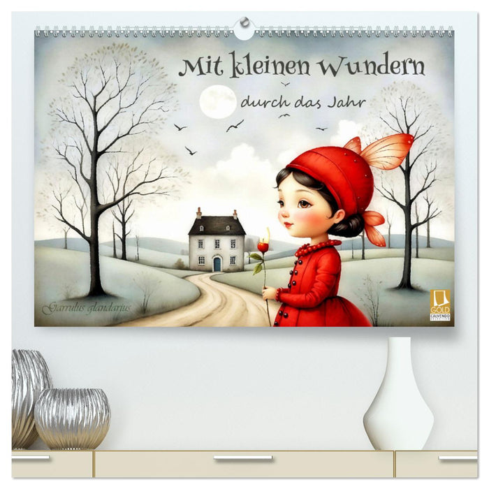 Mit kleinen Wundern durch das Jahr (CALVENDO Premium Wandkalender 2026)
