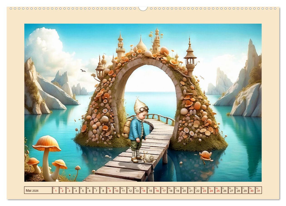 Mit kleinen Wundern durch das Jahr (CALVENDO Premium Wandkalender 2026)