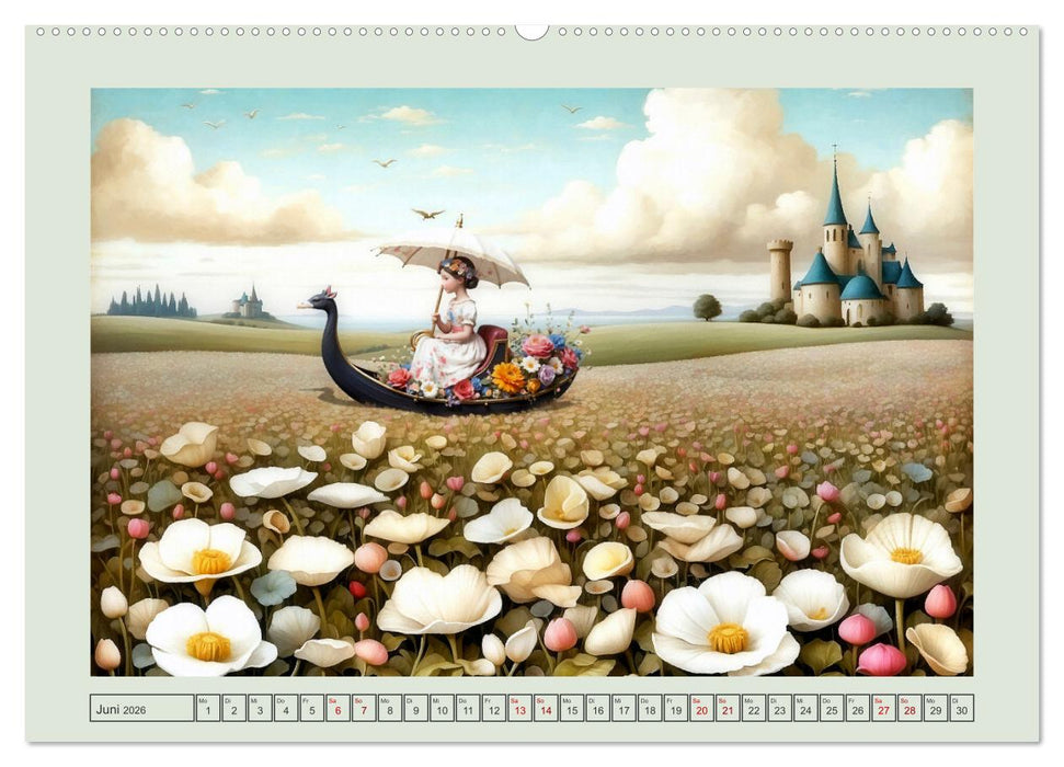 Mit kleinen Wundern durch das Jahr (CALVENDO Premium Wandkalender 2026)