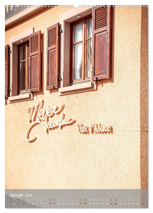 EGUISHEIM Eins der schönsten Dörfer Frankreichs (CALVENDO Wandkalender 2026)