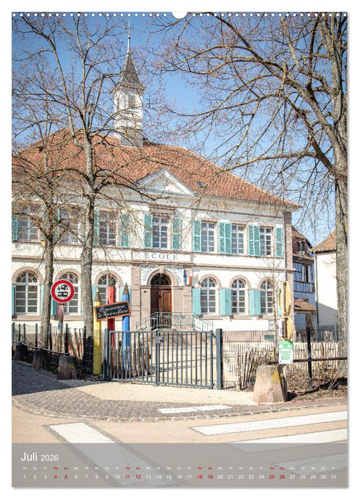 EGUISHEIM Eins der schönsten Dörfer Frankreichs (CALVENDO Premium Wandkalender 2026)
