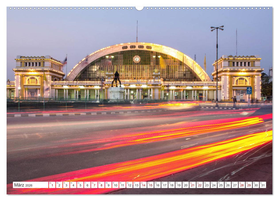 BANGKOK Hauptstadt von Thailand (CALVENDO Premium Wandkalender 2026)